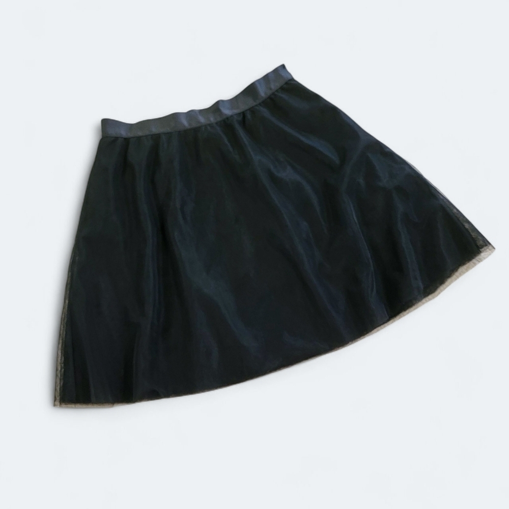 Gianni Bini Black Tulle Skirt Size Large Tutu Ballet core Whimsigoth